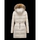 Moncler FRAGON Fur Hood Ivory Jackets Pa/Racoon Womens 41311175WM