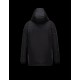 Moncler GAMME BLEU Turtleneck Black Jackets Cotton/Viscose Mens 41473725TJ