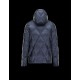 Moncler GAMME BLEU Turtleneck Dark blue Jackets Nylon/Pa Mens 41459916TA