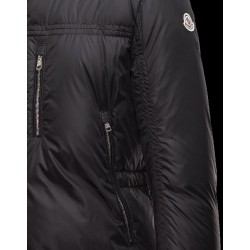 Moncler GARY Turtleneck Black Jackets Nylon/Polyamide Mens 41466442SF