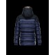 Moncler GORAN Turtleneck Dark blue Jackets Nylon/Polyamide Mens 41466470EI