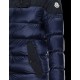 Moncler GORAN Turtleneck Dark blue Jackets Nylon/Polyamide Mens 41466470EI