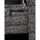 Moncler GRESSELLE Detachable Turtleneck Black Jackets Alpaca Mohair Wool Womens 41456952SQ