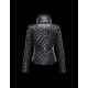 Moncler GUERY Turtleneck Black Jackets Nylon/Polyamide Womens 41456719RW