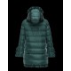 Moncler HANDEL Turtleneck Dark green Coats Nylon/Polyamide Womens 41473458QK