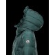 Moncler HANDEL Turtleneck Dark green Coats Nylon/Polyamide Womens 41473458QK