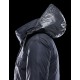 Moncler Hector Lightweight Hooded Neckline Blue Jackets Polyester/Nylon Mens 41224648CD