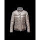 Moncler Hubert Ultralight Fur Trimmed Grey Jackets Nylon/Polyamid Mens 41236416KJ