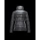 Moncler ILAY Turtleneck Drawstring Closure Steel grey Jackets Lacquered Nylon Womens 41456710WJ