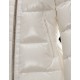 Moncler ILAY Turtleneck Ivory Jackets Nylon/Polyamide Womens 41456710JJ