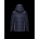 Moncler JACOB Detachable Hood Turtleneck Dark blue Jackets Wool Techno Fabric Mens 41456709SQ