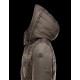 Moncler JACOB Detachable Hood Turtleneck Military green Jackets Wool/Polyamide Mens 41456709EI