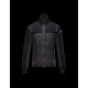 Moncler JORDAN Detachable Hood Turtleneck Black Jackets Nylon Wool Mens 41466227WO