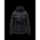 Moncler LAVAUD Detachable Turtleneck Black Jackets Nylon/Polyester Womens 41460688KA