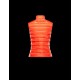 Moncler LIANE Ultralight Mandarin Collar Orange Waistcoats Techno Fabric Womens 41344266AD