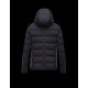 Moncler LOIRAC Detachable Hood Turtleneck Black Jackets Elastane/Nylon Mens 41378031GH