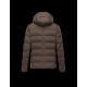 Moncler LOIRAC Double-Breasted Turtleneck Dark green Jackets Elastane/Nylon Mens 41378031RR