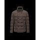 Moncler LOIRAC Double-Breasted Turtleneck Dark green Jackets Elastane/Nylon Mens 41378031RR