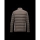 Moncler LUBERON Classic Neckline Dark green Jackets Polyamid/Elastane Mens 41378025GD