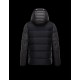 Moncler LUCIEN Turtleneck Black Jackets Wool Flannel Mens 41464457QI