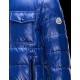 Moncler MATTHEW Classic Neckline Bright blue Jackets Nylon Mens 41456707RN