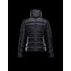 Moncler MEILLE Detachable Round Collar Black Jackets Techno Fabric Womens 41456712VQ