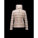 Moncler MEILLE Round Collar Detachable Collar Beige Jackets Polyamide Womens 41456712GK