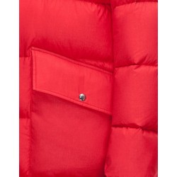 Moncler MONTCLAR Ultralight Turtleneck Red Jackets Cotton Mens 41456716QJ