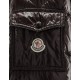 Moncler Maya Detachable Hood Dark brown Jackets Nylon/Polyamid Mens 41236584SX