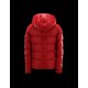 Moncler Maya Detachable Hood Red Jackets Nylon/Polyamid Mens 41236584SE