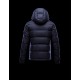 Moncler Montgenevre Detachable Hood Blue Jackets Flannel Wool Mens 41249881MK