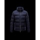 Moncler Montgenevre Detachable Hood Blue Jackets Flannel Wool Mens 41249881MK