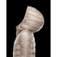 Moncler NARLAY Ultralight Turtleneck Beige Coats Nylon Womens 41457282KL