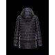 Moncler NARLAY Ultralight Turtleneck Black Coats Nylon Womens 41457282TO