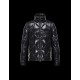 Moncler NEWMAN Detachable Hood Turtleneck Black Jackets Nylon/Polyamid Mens 41456744WB