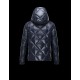 Moncler NEWMAN Detachable Hood Turtleneck Dark blue Jackets Nylon/Polyamid Mens 41456744DP