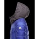 Moncler NORBERT Concealed Hood Turtleneck Purple Jackets Nylon Mens 41378019TP