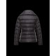 Moncler PALAS Double-Breasted Turtleneck Black Jackets Nylon/Polyamide Womens 41457361FT