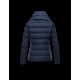 Moncler PALAS Double-Breasted Turtleneck Dark blue Jackets Jacquard Womens 41473455WM