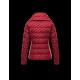 Moncler PALAS Double-Breasted Turtleneck Maroon Jackets Techno Fabric/Polyester Womens 41473455FI