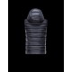 Moncler RAY Detachable Hood Turtleneck Dark blue Waistcoats Techno Fabric Mens 41456966EH