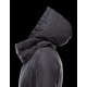 Moncler RENNE Turtleneck Black Coats Polyester Microfibre Womens 41311131VD