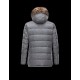 Moncler RETHEL Detachable Turtleneck Grey Jackets Wool Flannel Coyote Mens 41466932ST