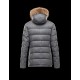 Moncler RETHEL Turtleneck Grey Jackets Wool Flannel Nylon Mens 41377893OR