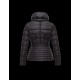 Moncler RILLE Turtleneck Black Jackets Nylon/Pa Womens 41457524DB