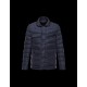 Moncler RIVER Detachable Hood Turtleneck Dark blue Coats Nylon/Polyamide Mens 41456750WW