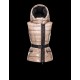 Moncler RUE Turtleneck Fur-Trimmed Hood Dove grey Waistcoats Nylon/Racoon Womens 41456784SG