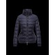 Moncler SABY Detachable Turtleneck Dark blue Jackets Technical Nylon Womens 41457124CH