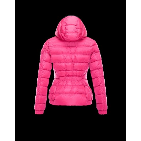 Moncler SABY Detachable Turtleneck Fuchsia Jackets Nylon/Polyamide Womens 41457124TH