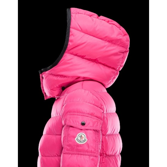 Moncler SABY Detachable Turtleneck Fuchsia Jackets Nylon/Polyamide Womens 41457124TH